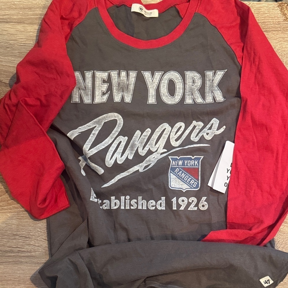 NWT ‘47 New York Rangers Shirt